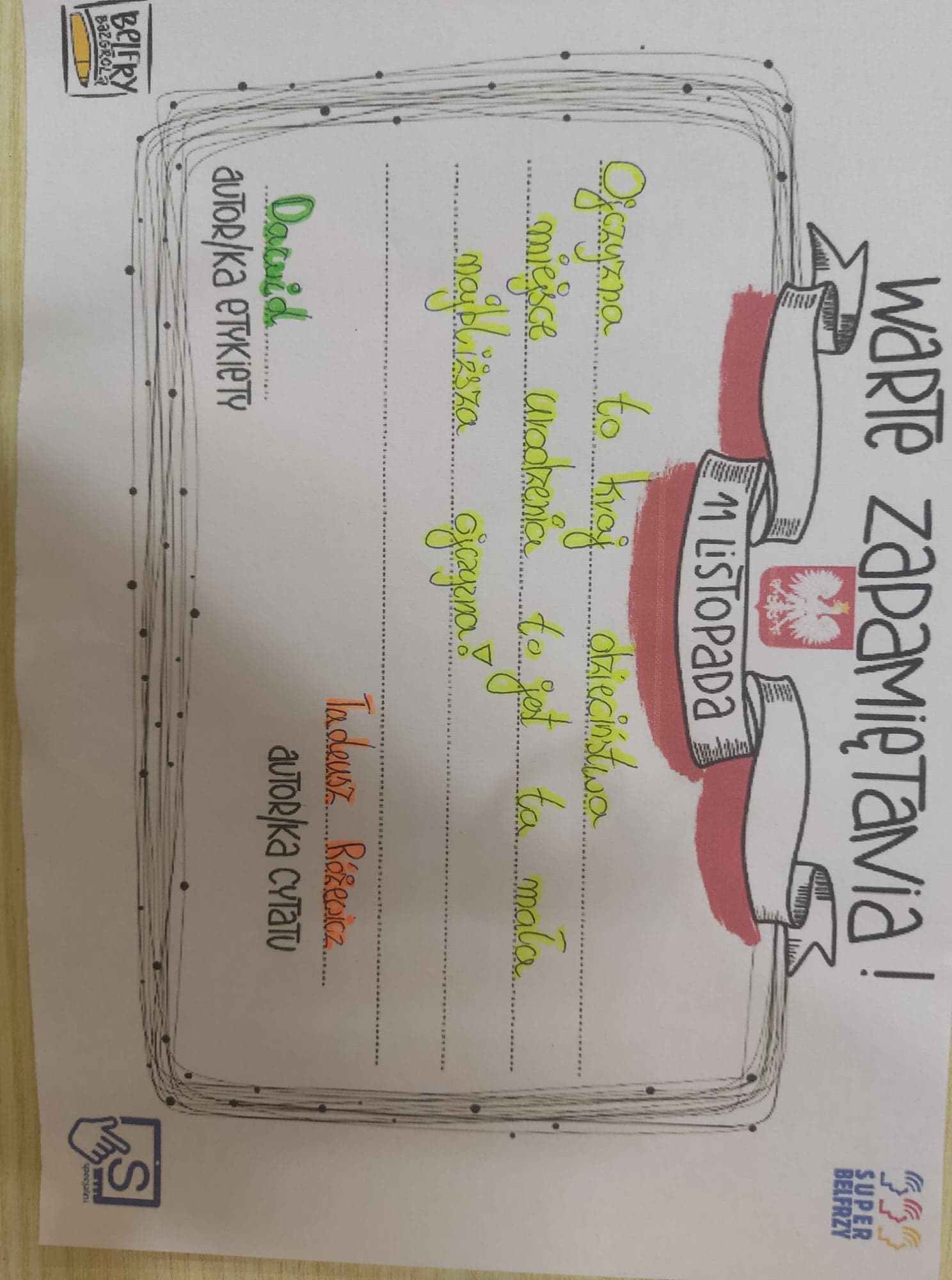 Ten kto nie szanuje i nie ceni swej przeszoci 2