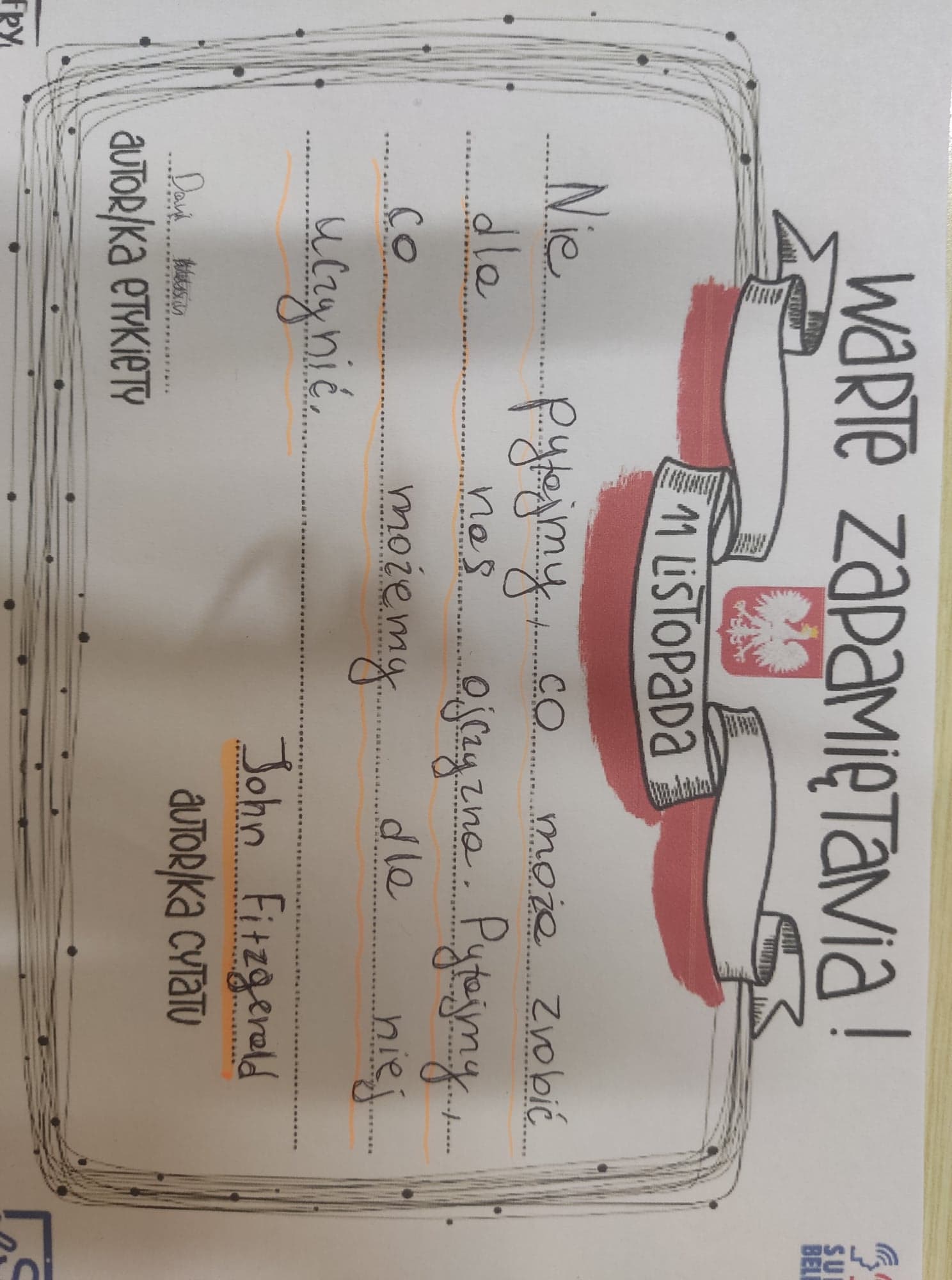 Ten kto nie szanuje i nie ceni swej przeszoci 2