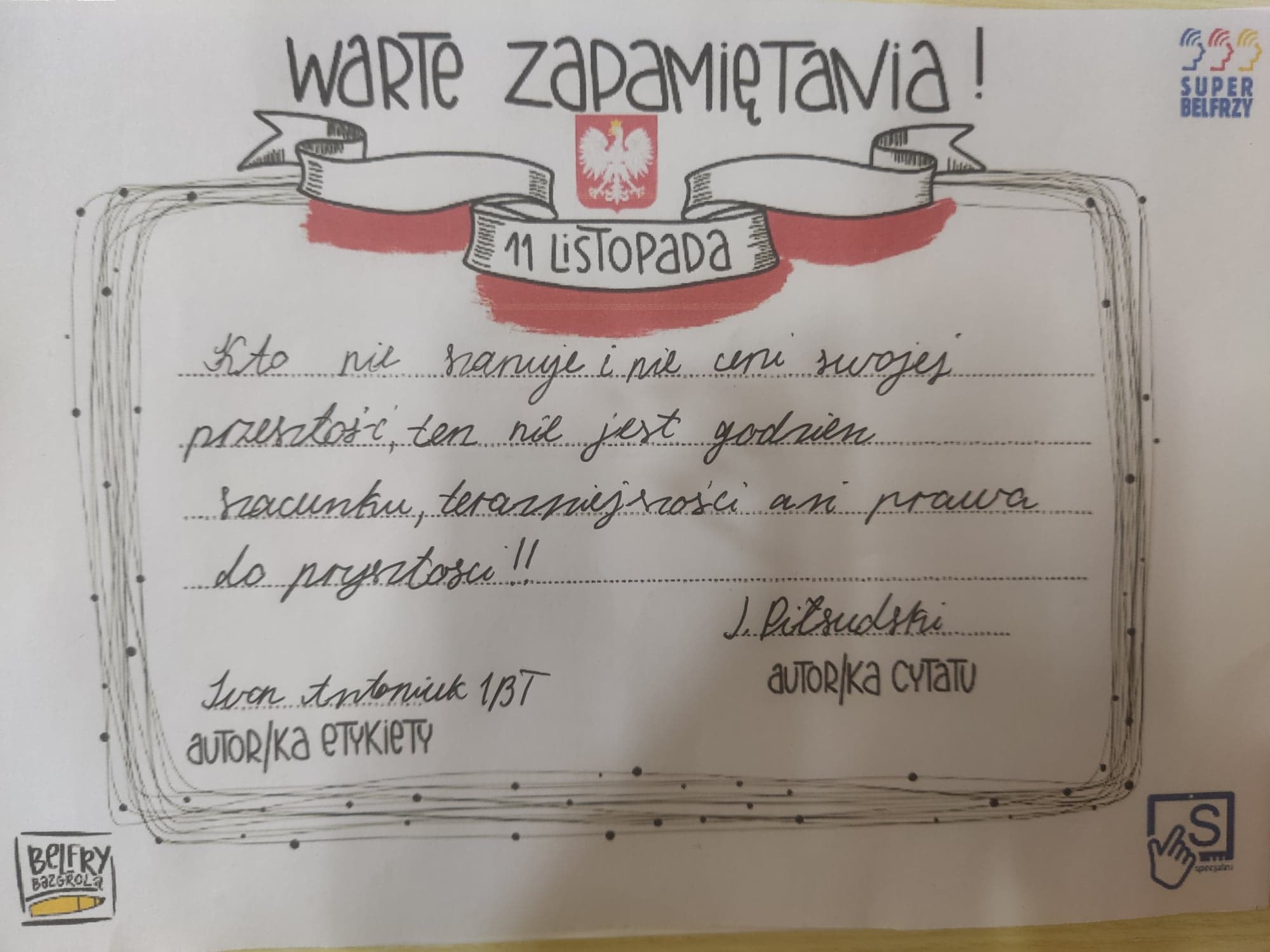 Ten kto nie szanuje i nie ceni swej przeszoci 2