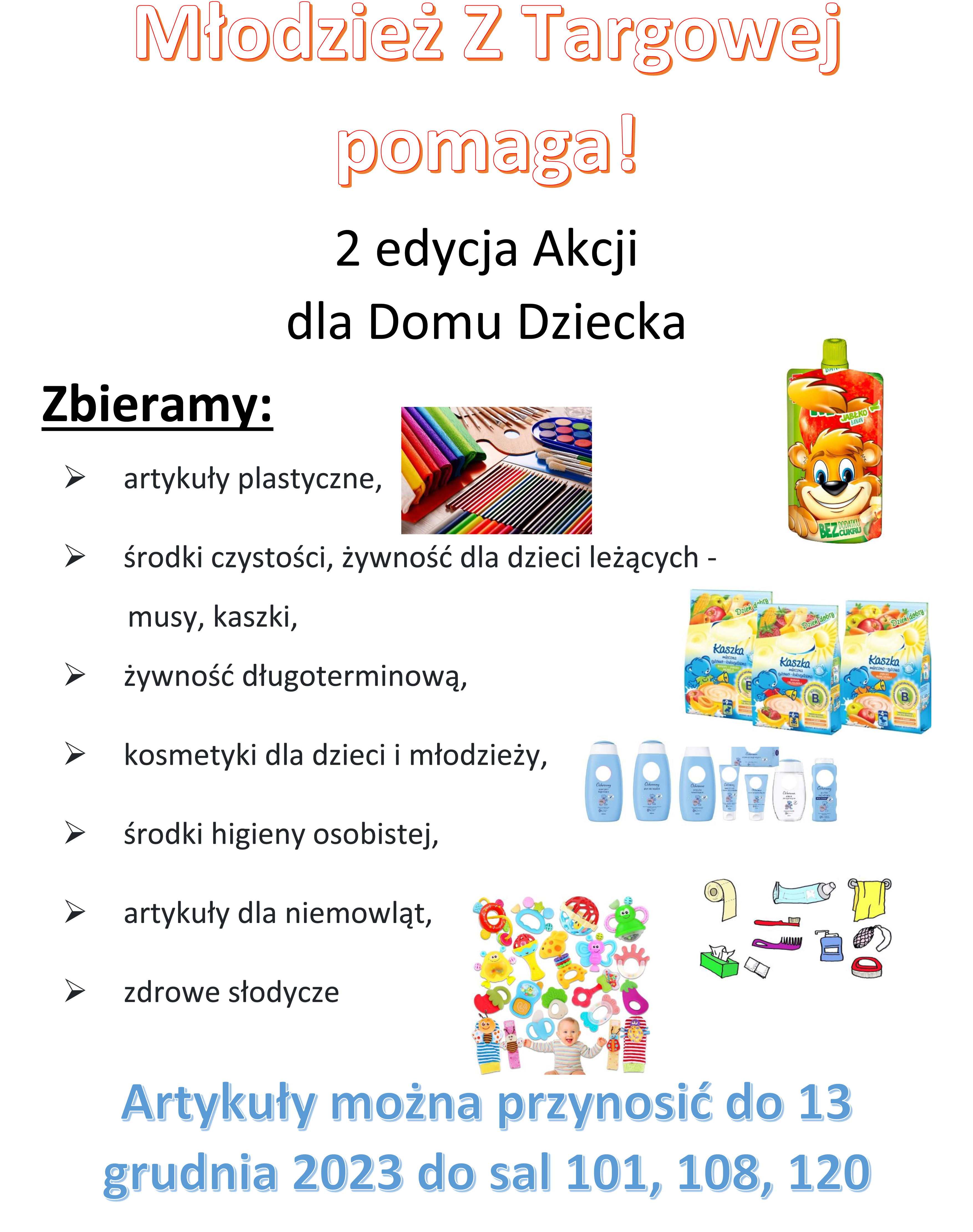 Mlodziez Z Targowej pomaga dom dziecka